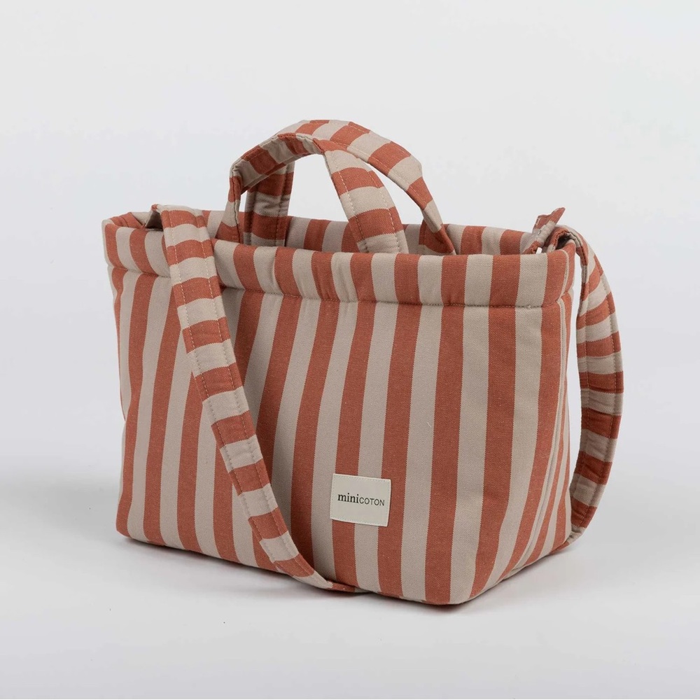 NWT Mini Coton Rose & Red Carry Bag